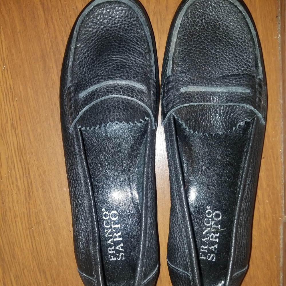 Franco Sarto black loafer